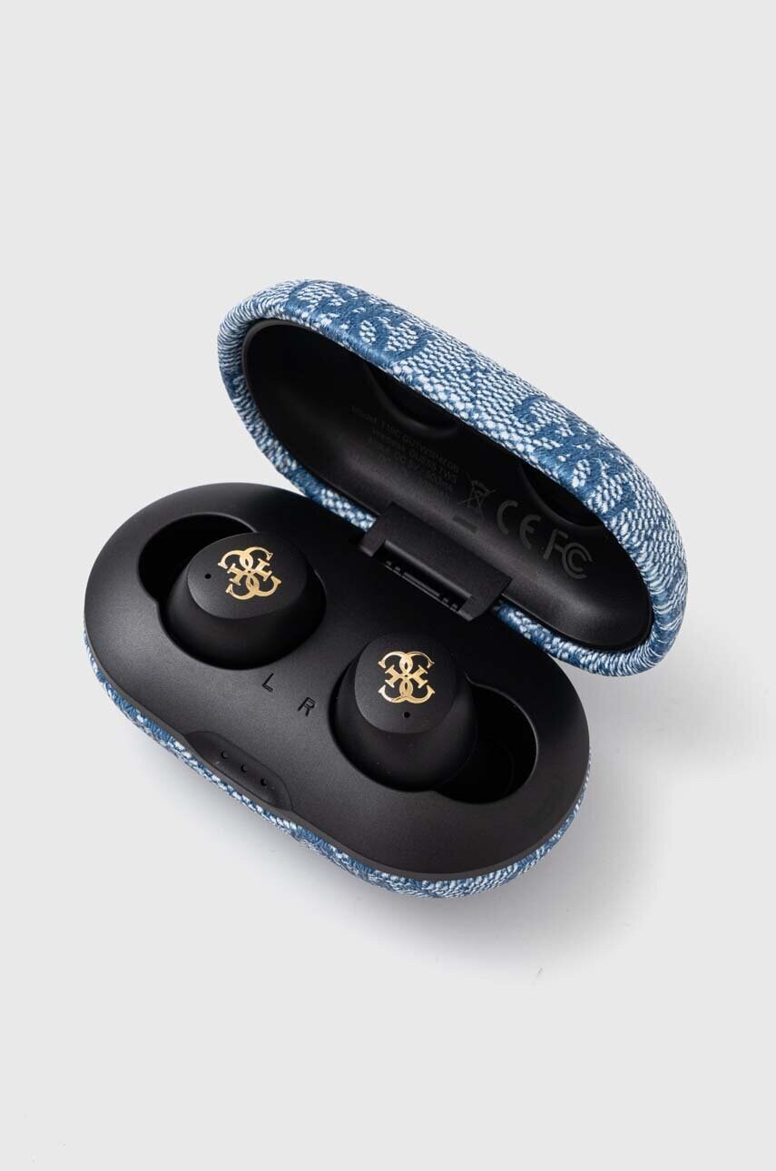 Бездротові навушники Guess 4G Metal Logo Bluetooth TWS ENC