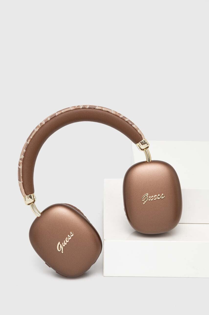 Бездротові навушники Guess Bluetooth Gcube Metallic Script Logo
