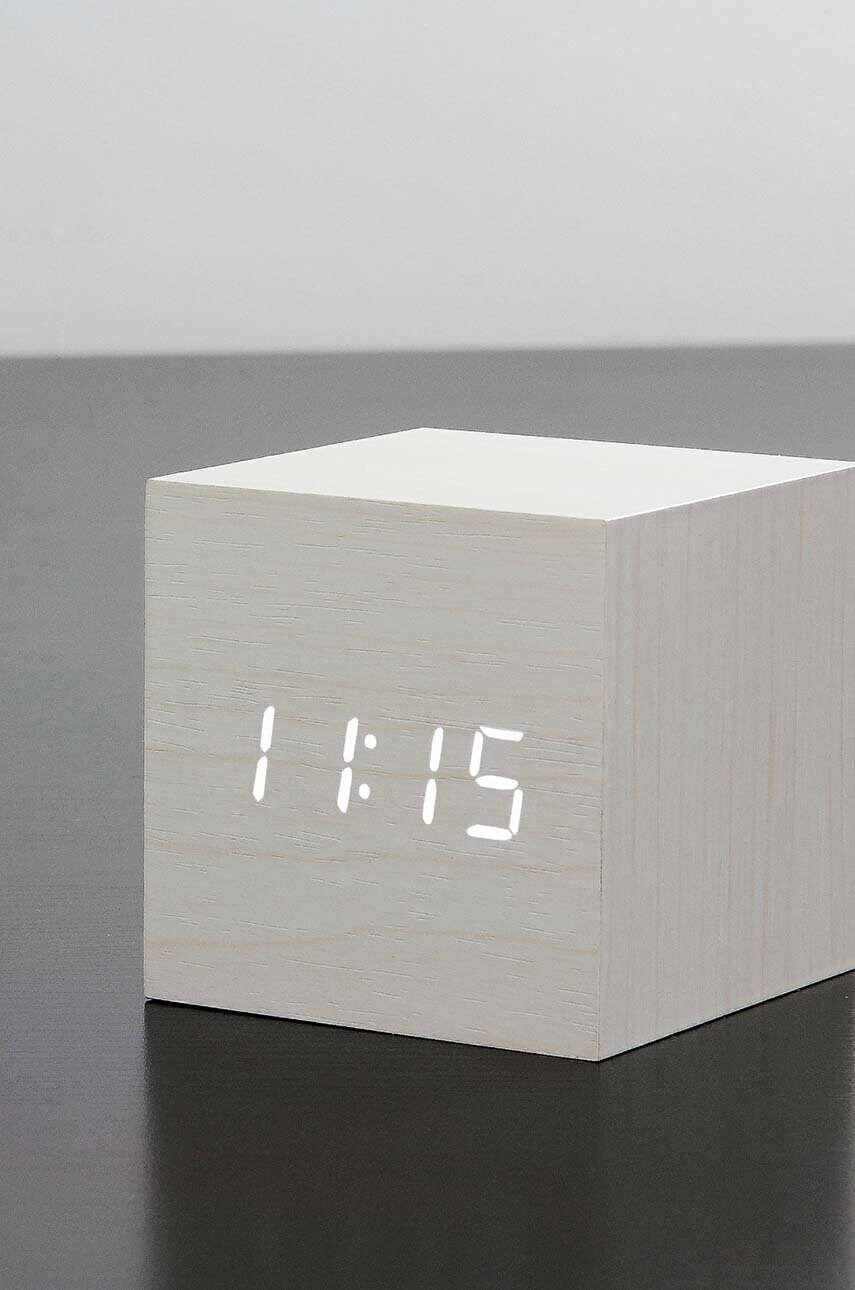 Настільний годинник Gingko Design Cube Click Clock