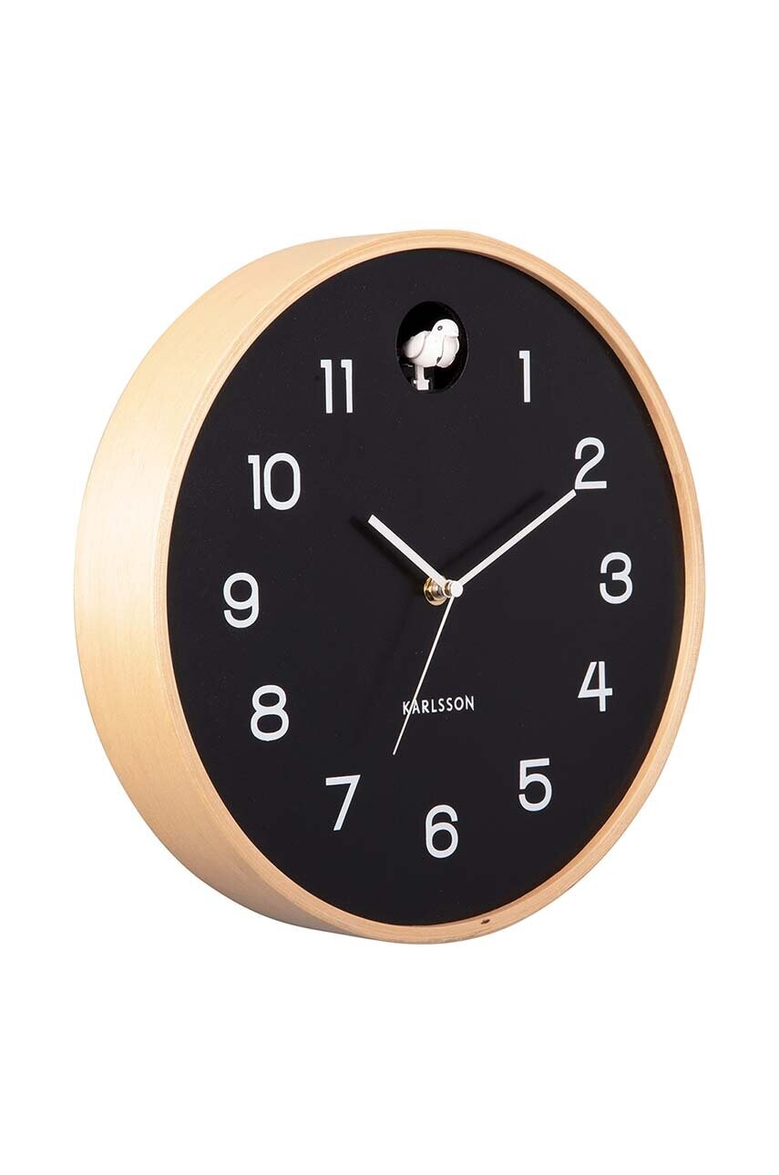 Настінний годинник Karlsson Natural Cuckoo