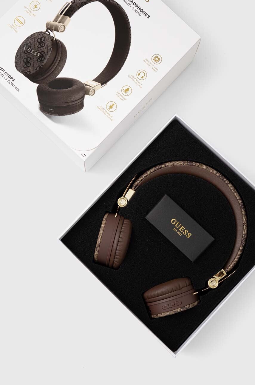 Бездротові навушники Guess Bluetooth 4G Metal Logo