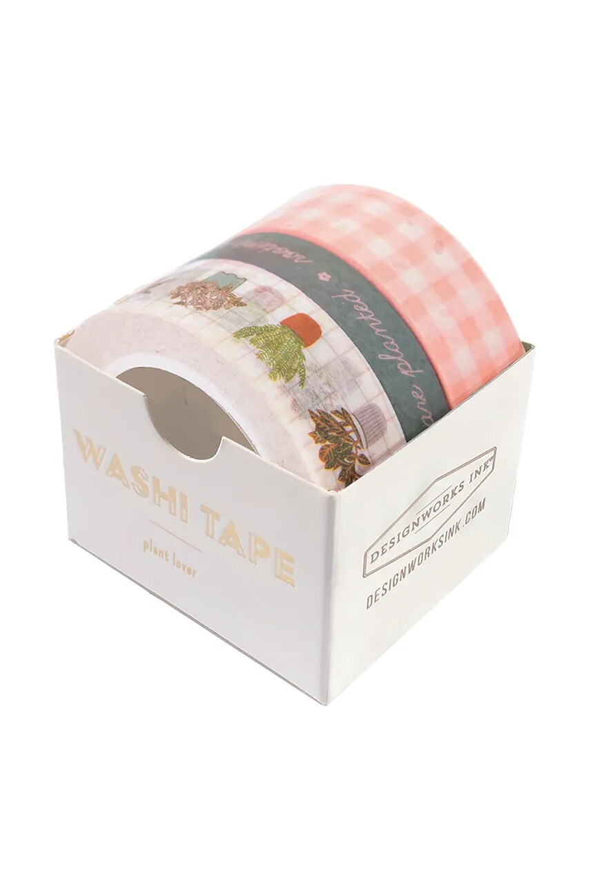 Декоративна стрічка Designworks Ink Plant Lover 3-pack