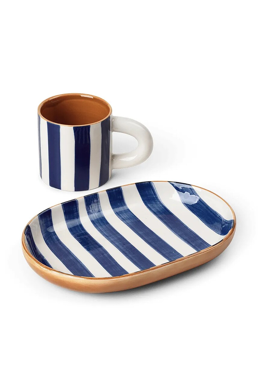 Чашка з тарілкою ferm LIVING Milu Snack Set