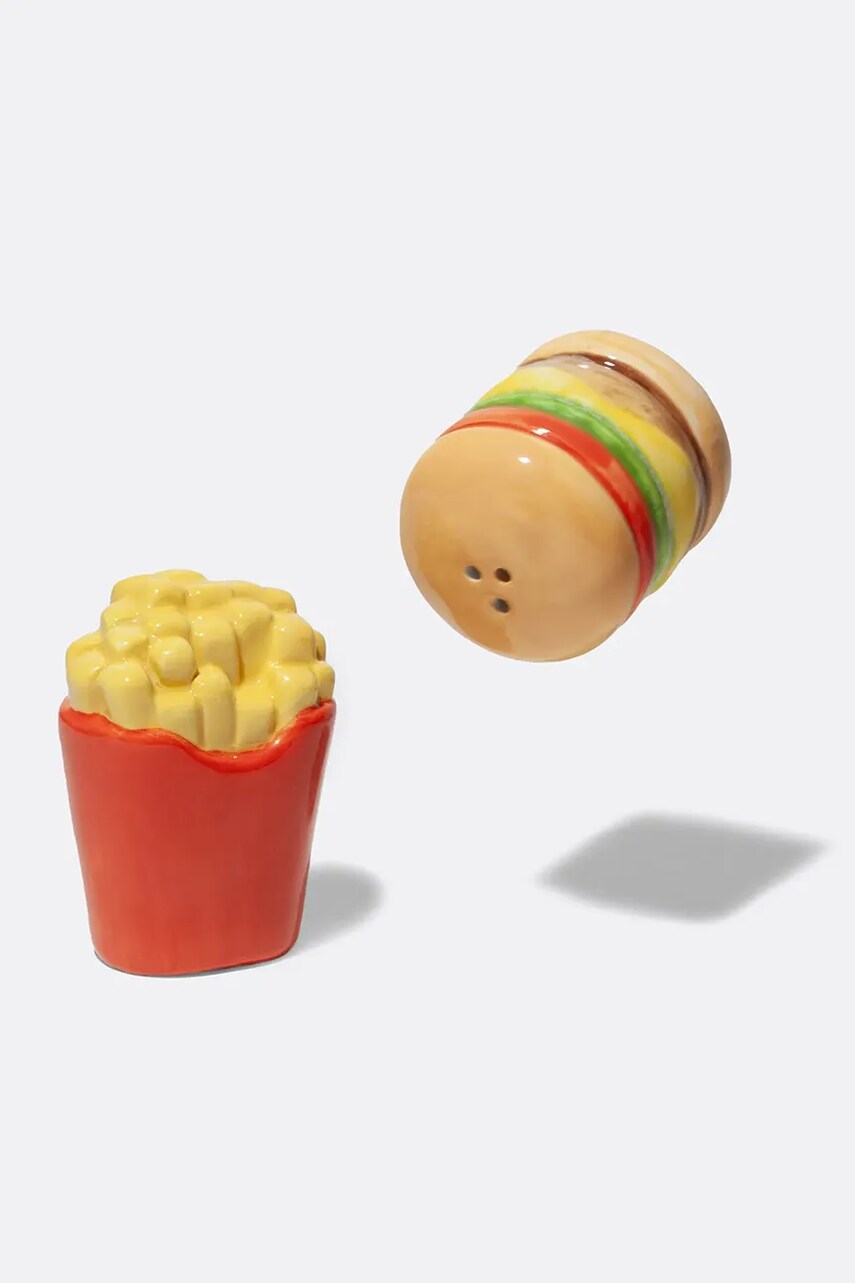 Сільничка і перечниця DOIY Fast food, Fries & Burger