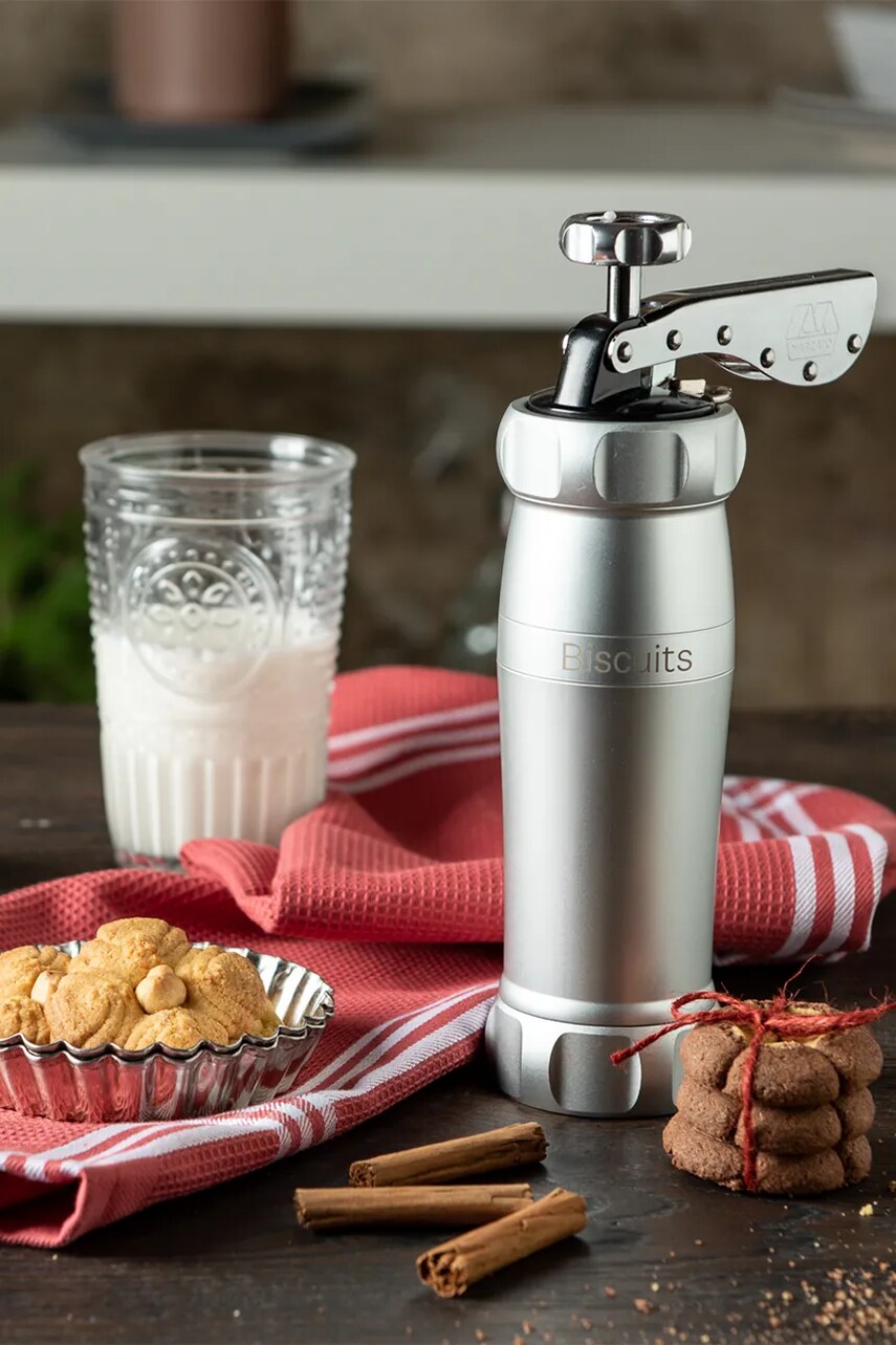 Прес для печива Marcato Cookie Press колір сірий