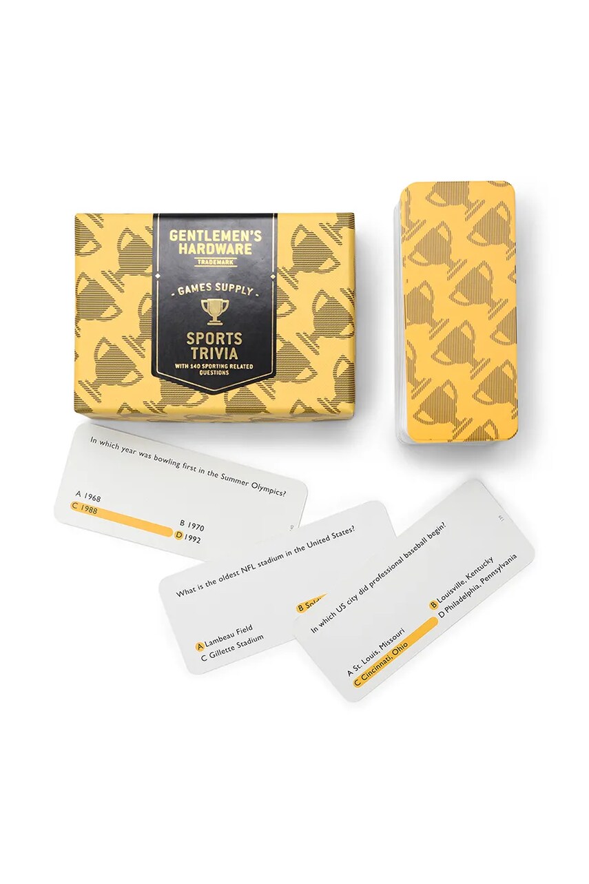 Гра - вікторина Gentlemen's Hardware Sports Trivia