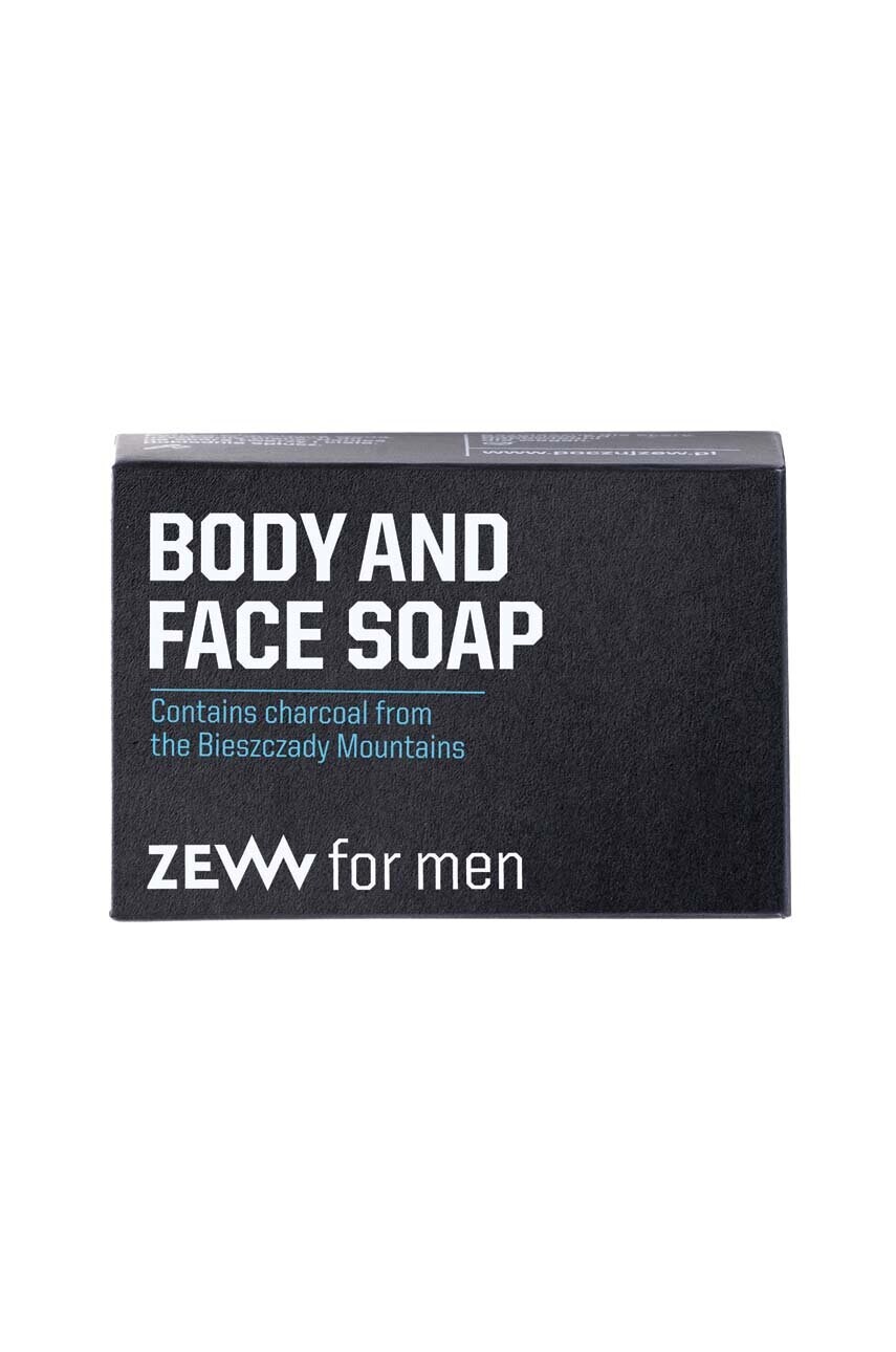 Мило для обличчя і тіла з деревним вугіллям ZEW for men 85 ml