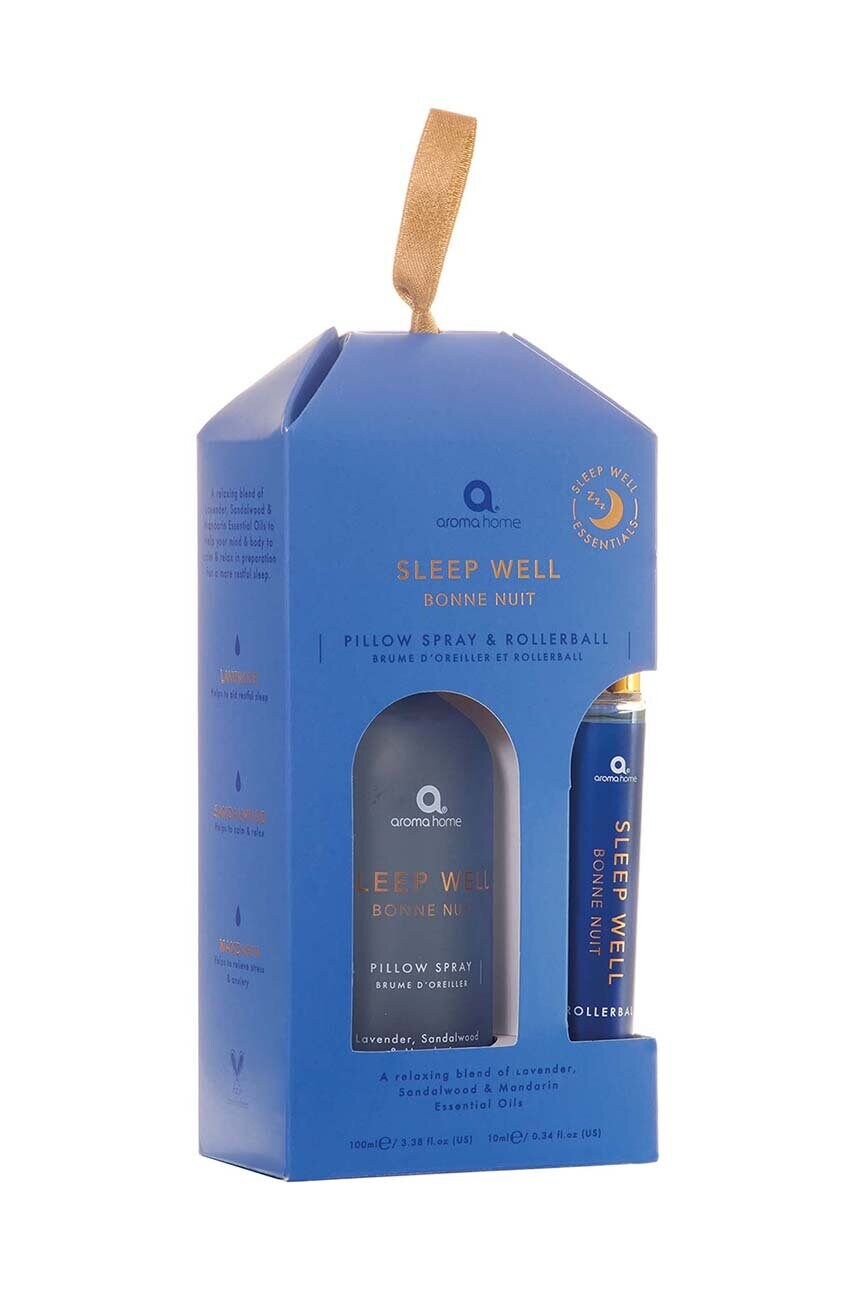 Набір: спрей для приміщень та роликовий стік Aroma Home Sleep Well 2-pack