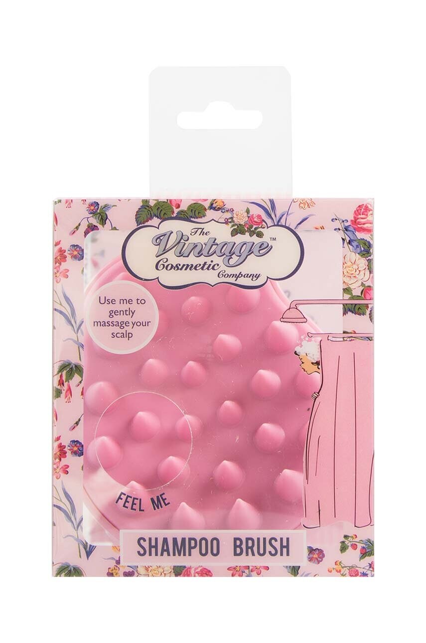 Масажер для шкіри голови The Vintage Cosmetics Company Shampoo Brush