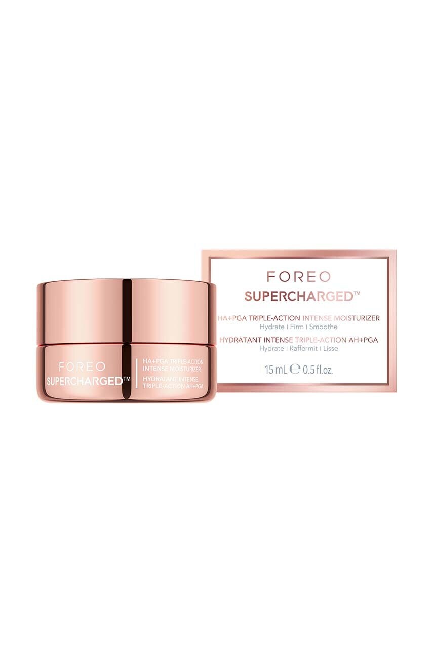 Інтенсивний зволожуючий і пом'якшувальний крем FOREO SUPERCHARGED HA+PGA Triple Action15 ml