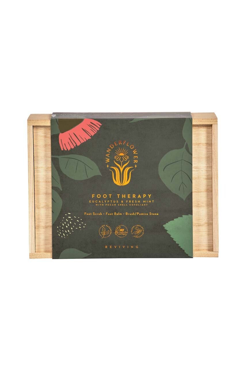 Набір для догляду за стопами Wanderflower Foot Therapy Set Eucalyptus&Fresh Mint