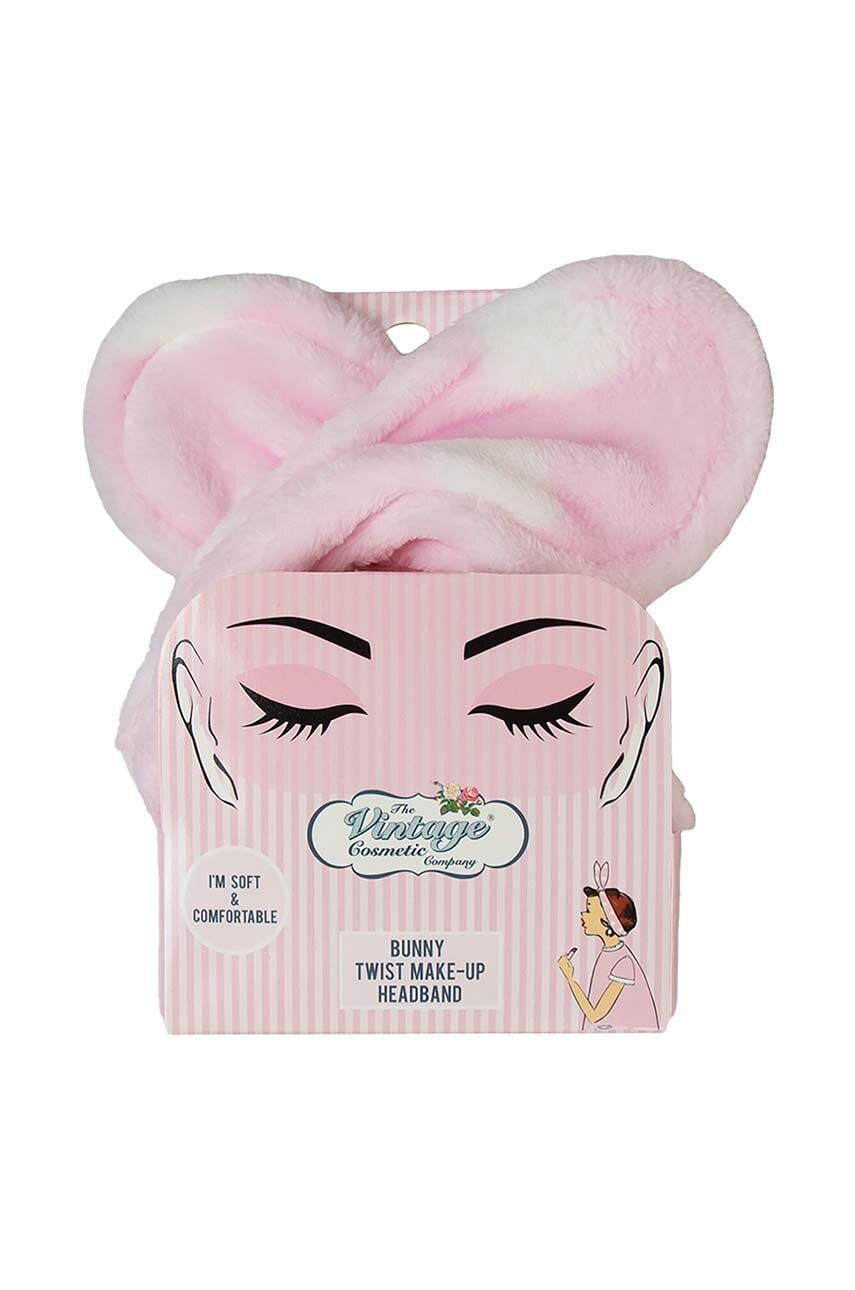 Пов'язка на голову The Vintage Cosmetics Company Baby Bunny Twist Make-up Headband