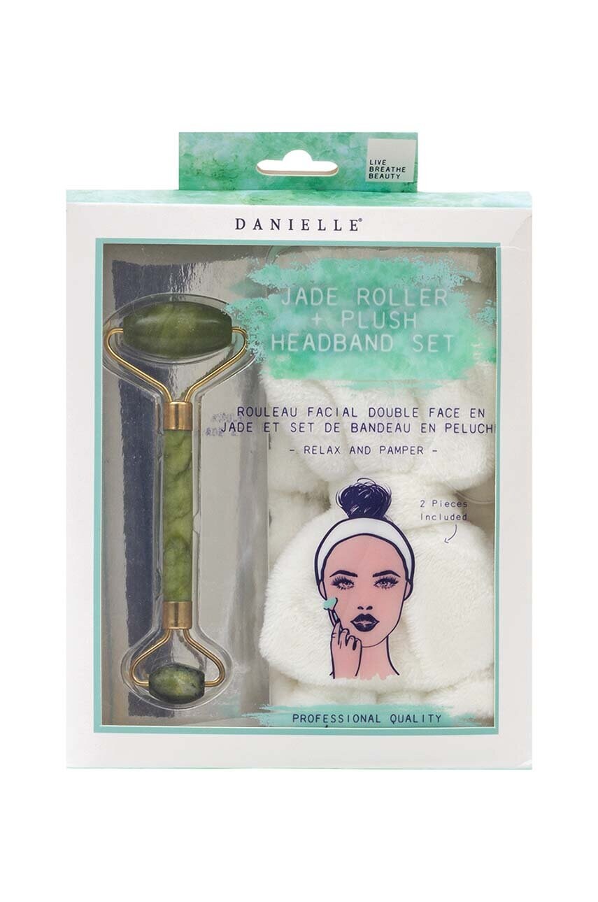 Ролик для масажу обличчя Danielle Beauty Jade Facial Roller