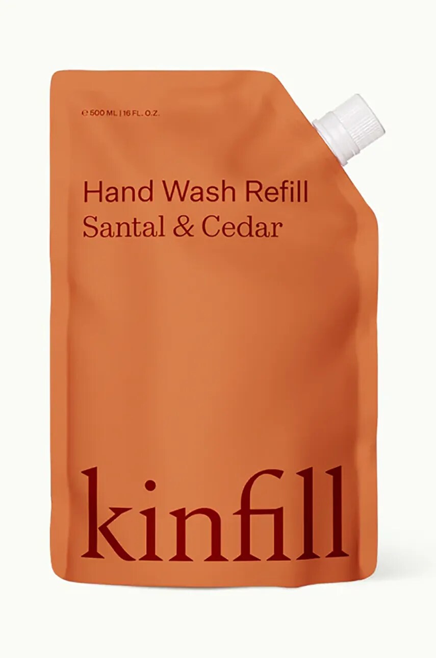 Дозаправка гелю для миття рук Kinfill Santal & Cedar 500 ml