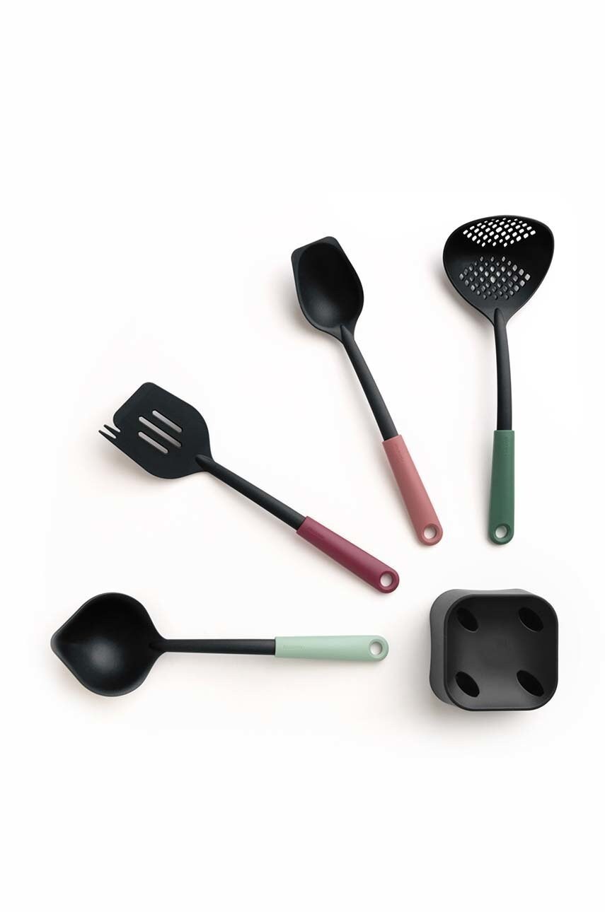 Brabantia Набір кухонних аксесуарів з підставкою (5-pack)