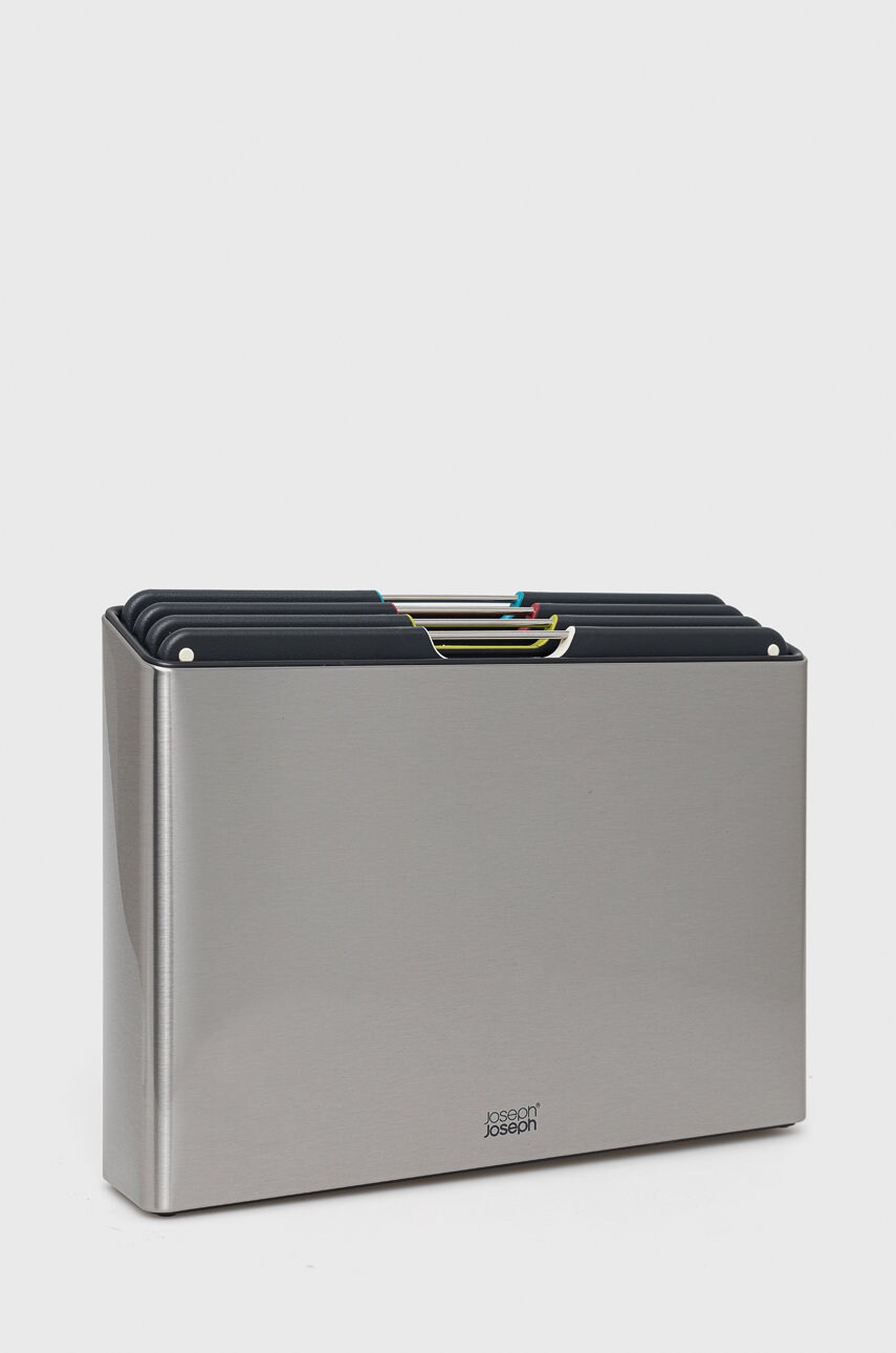 Joseph Joseph Набір обробних дощок в органайзері Folio Steel (4 шт.)