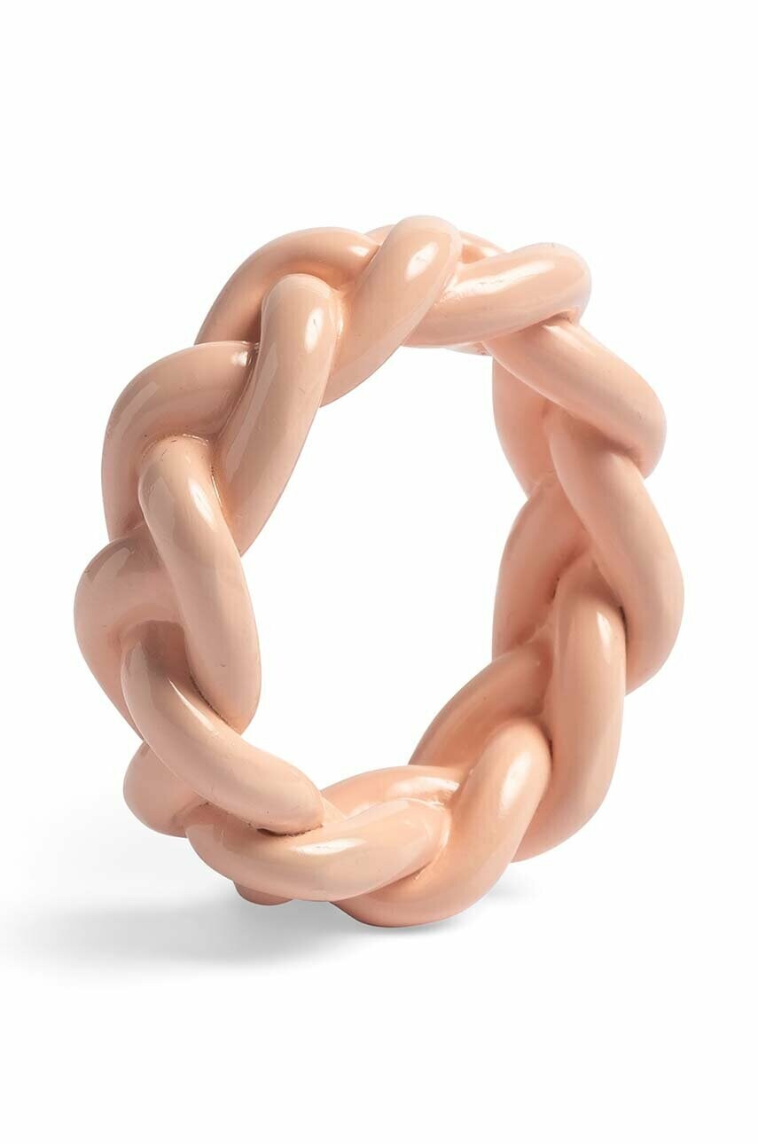 Кільця для серветок &k amsterdam Braid Pink Set 4-pack