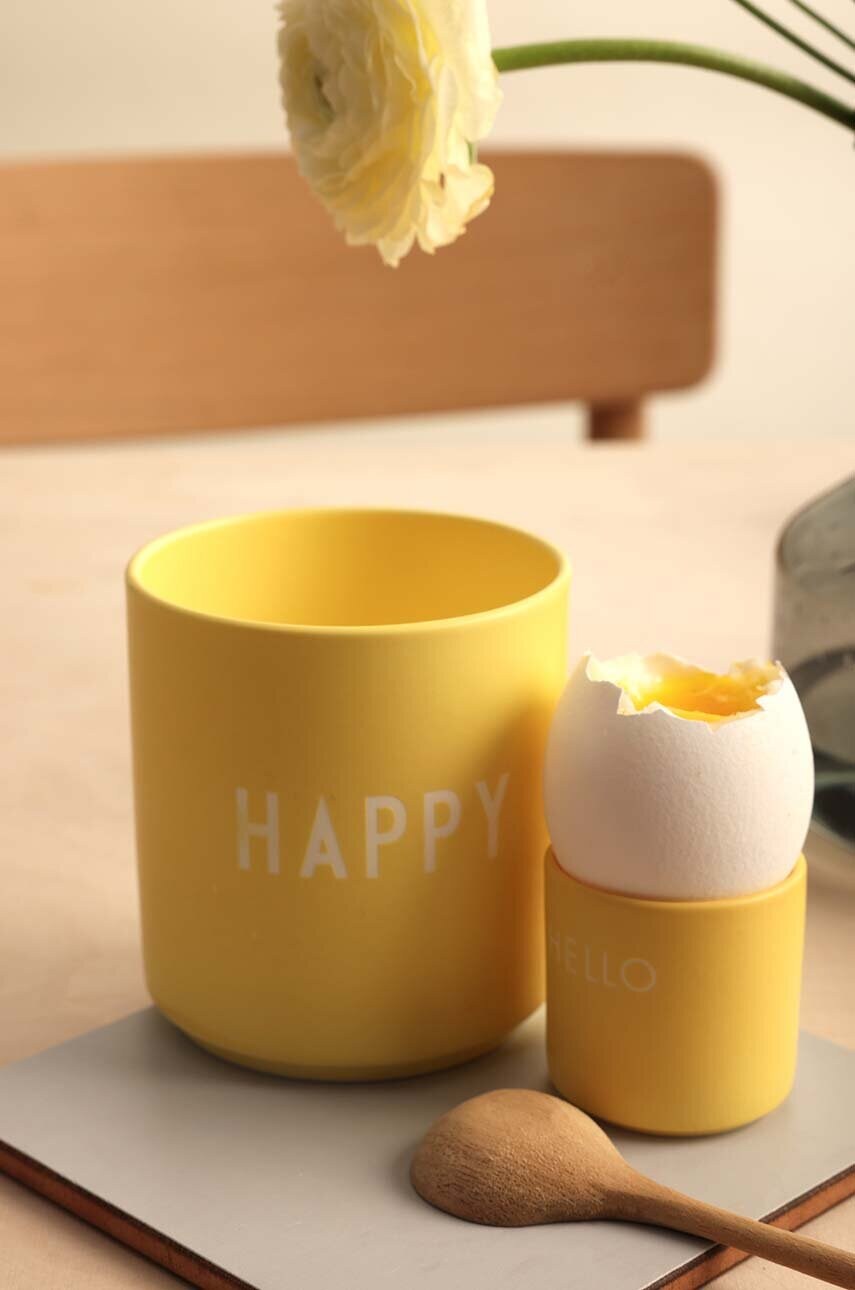 Набір підставок для яєць Design Letters Yello Hello 2 шт.