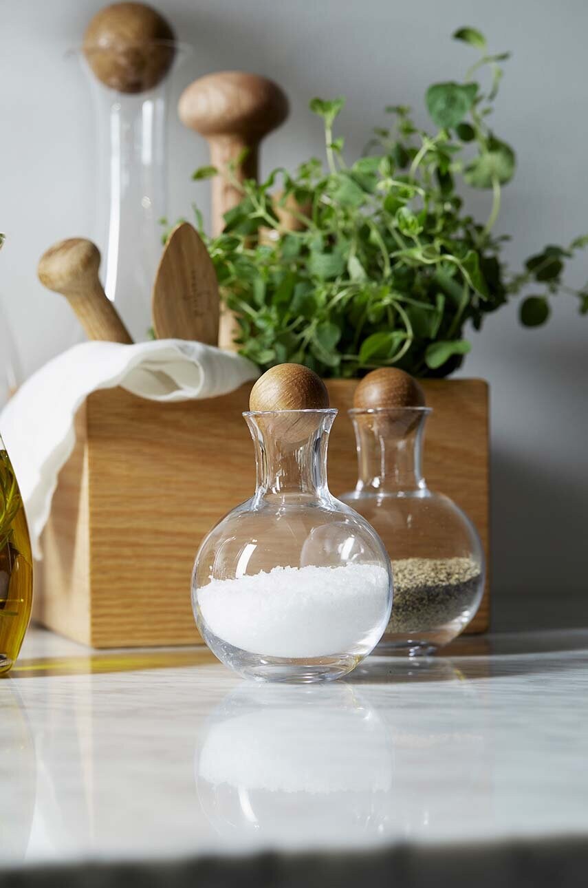 Скляна пляшка Sagaform Nature 2-pack