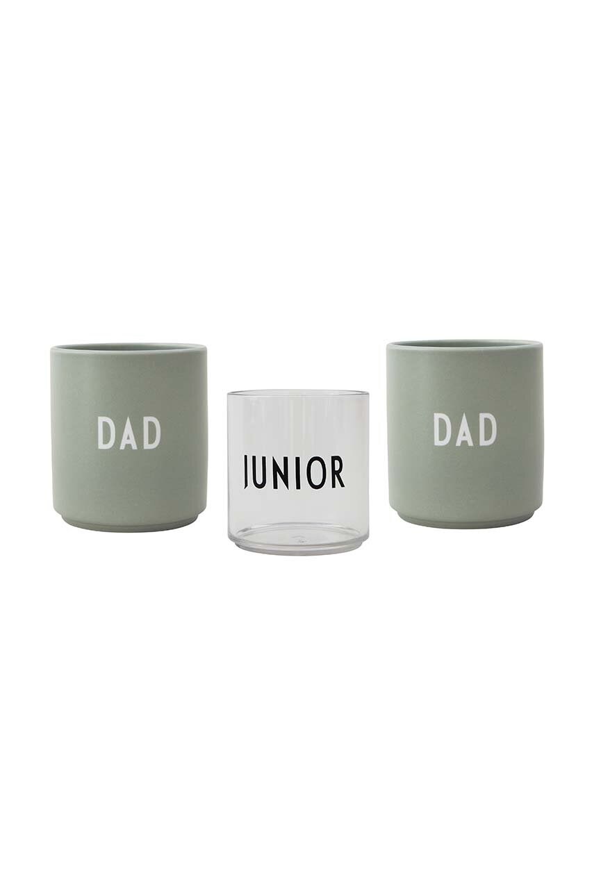 Набір чашок Design Letters Family Gift Box 3-pack