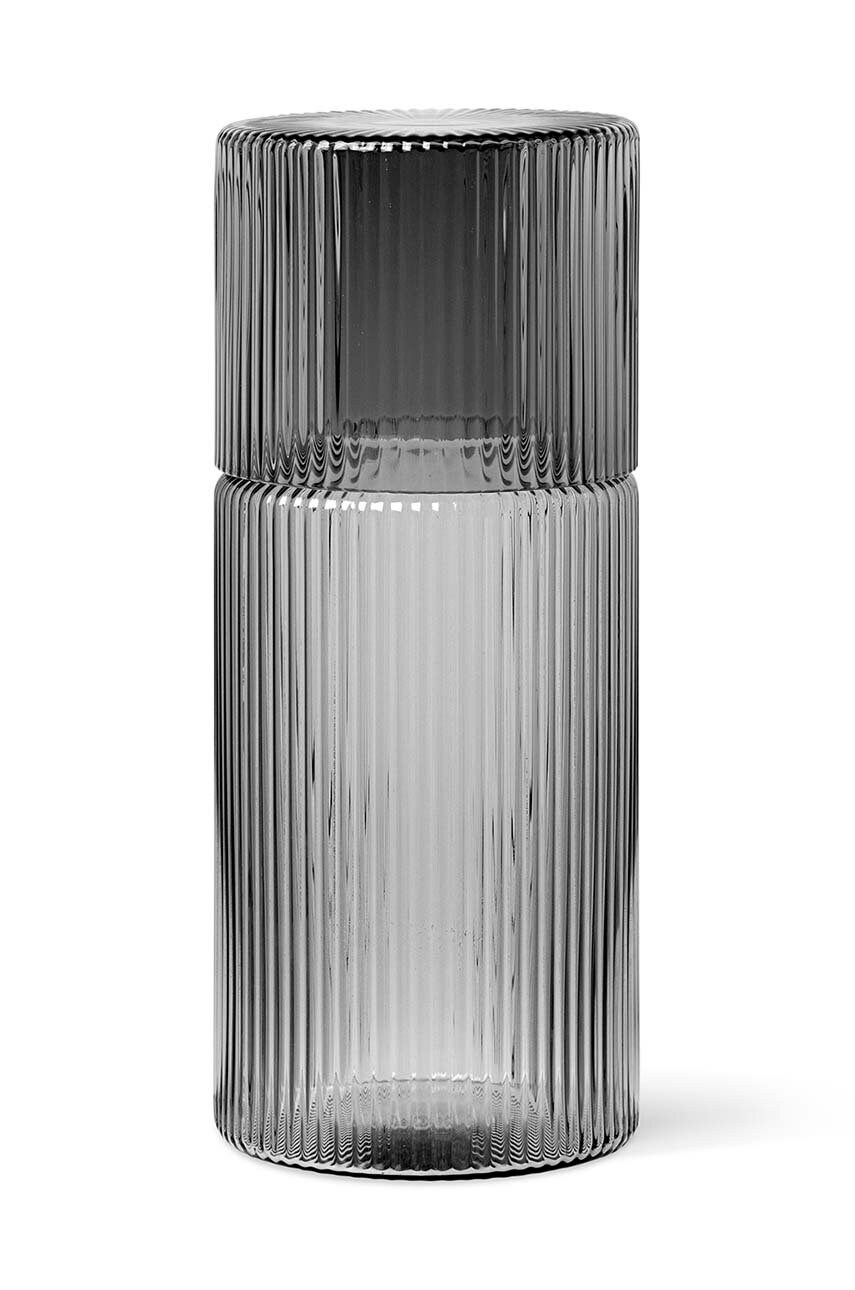 Графин зі стаканом ferm LIVING Ripple Small Carafe Set