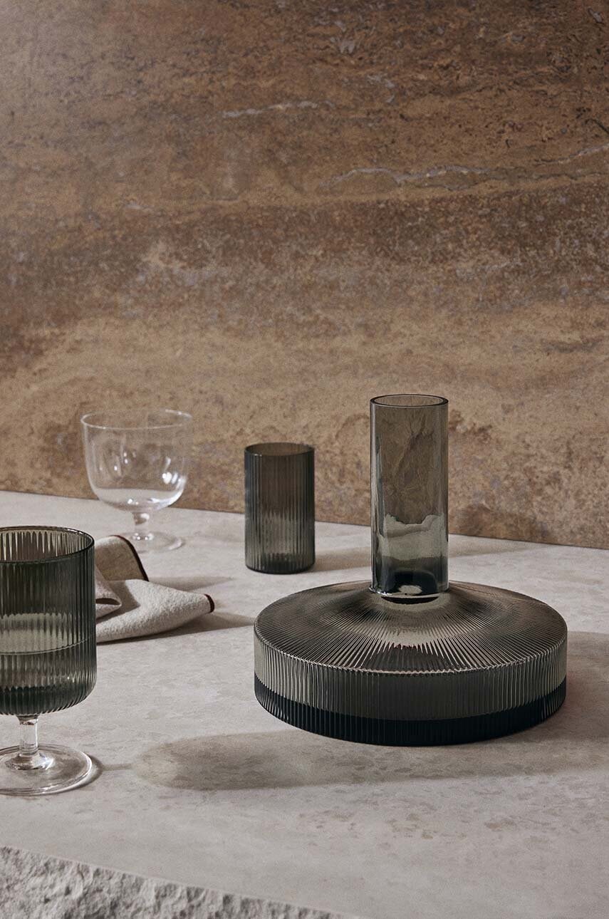 Графин для вина ferm LIVING Ripple Wine Carafe