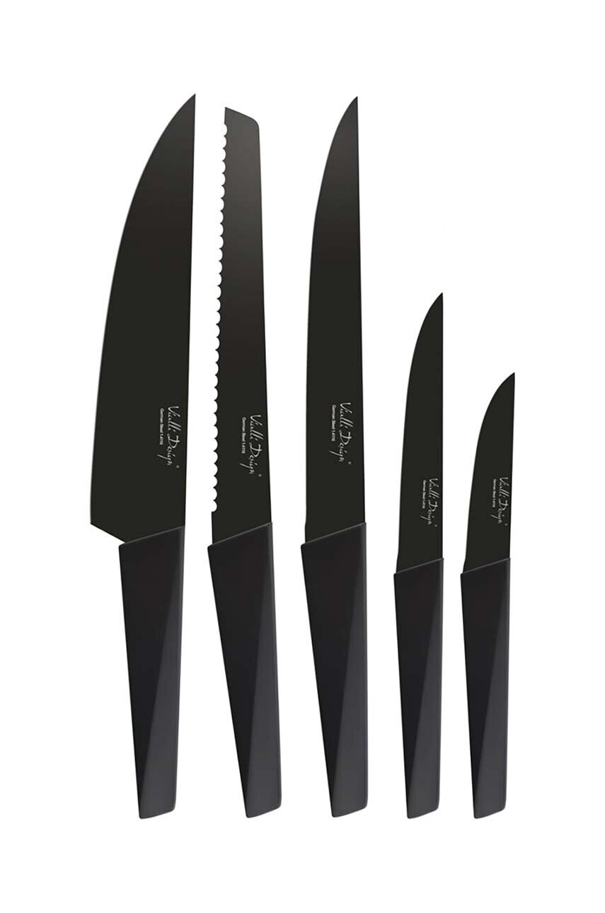 Набір ножів з органайзером Vialli Design Volo 5-pack