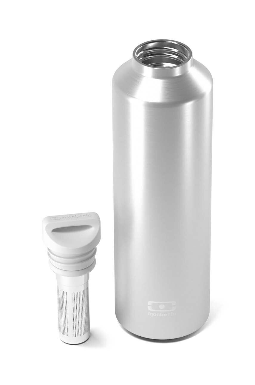 Термічна пляшка Monbento Steel Metallic Silver 500 ml