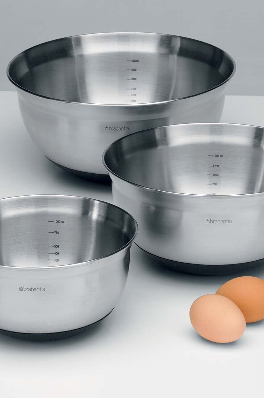 Набір мисок Brabantia 1 L, 1,6 L, 3 L 3-pack