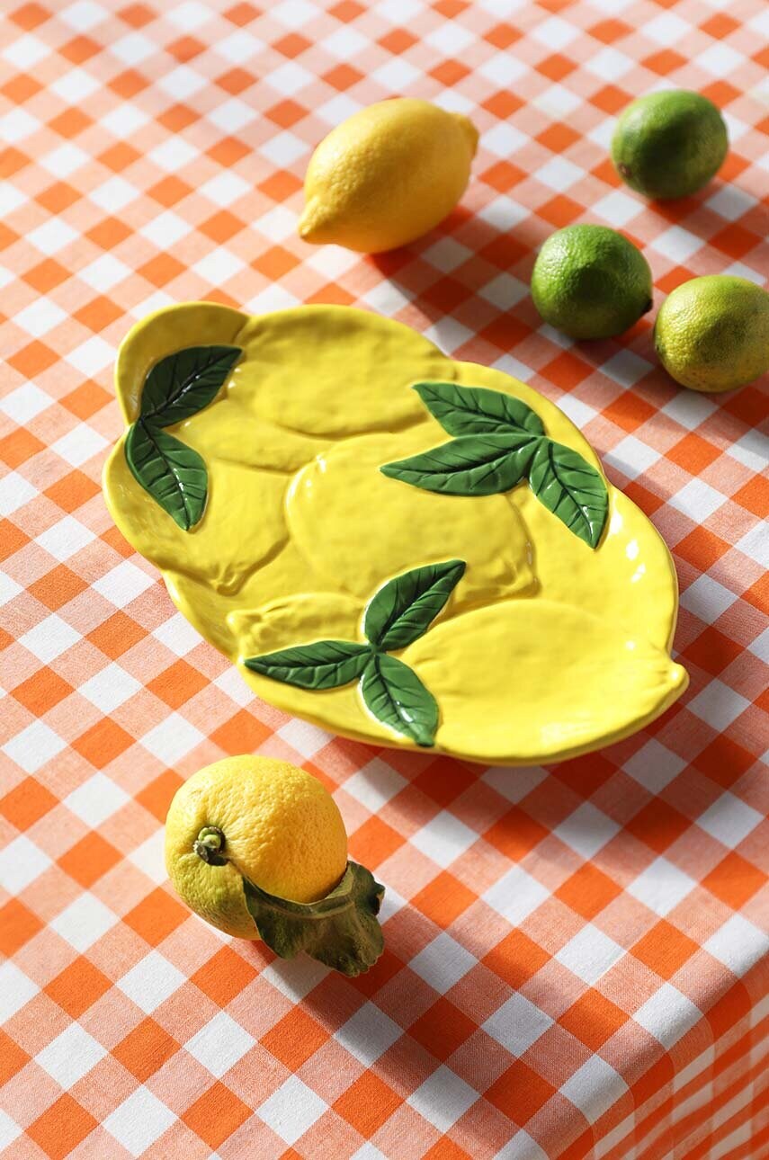 Тарілка &k amsterdam Plate Lemon