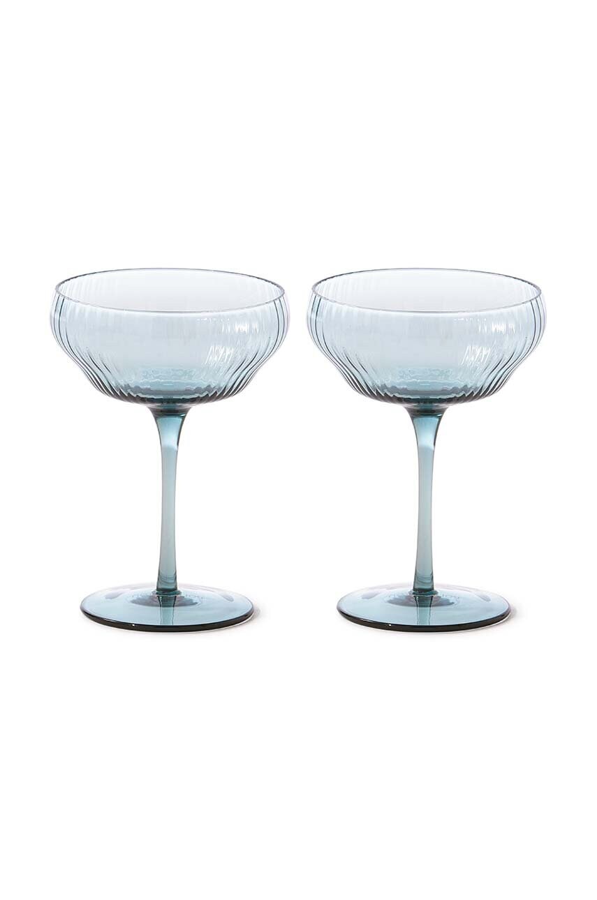 Набір келихів для шампанського Pols Potten Pum Coupe 250 ml 2-pack