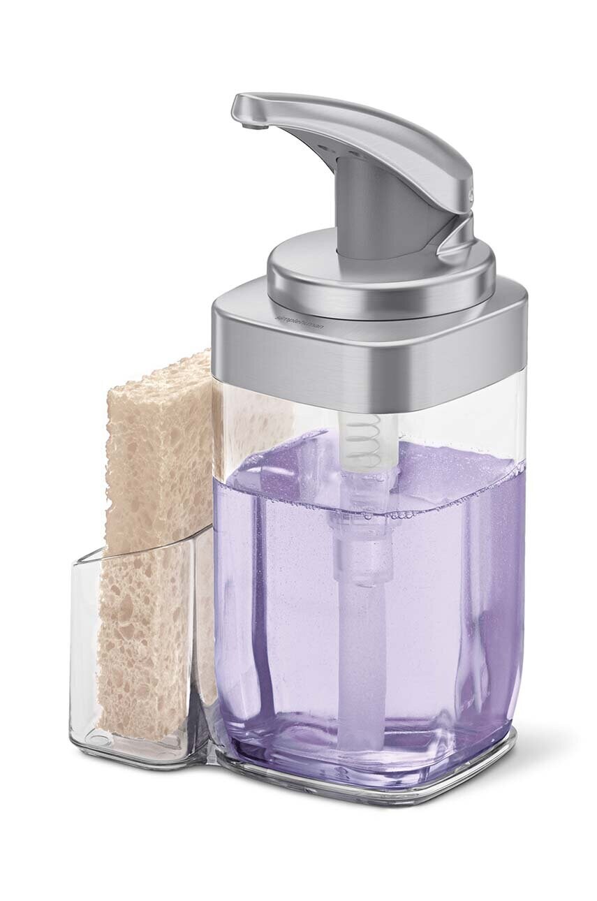 Дозатор рідини з ємністю для губки Simplehuman
