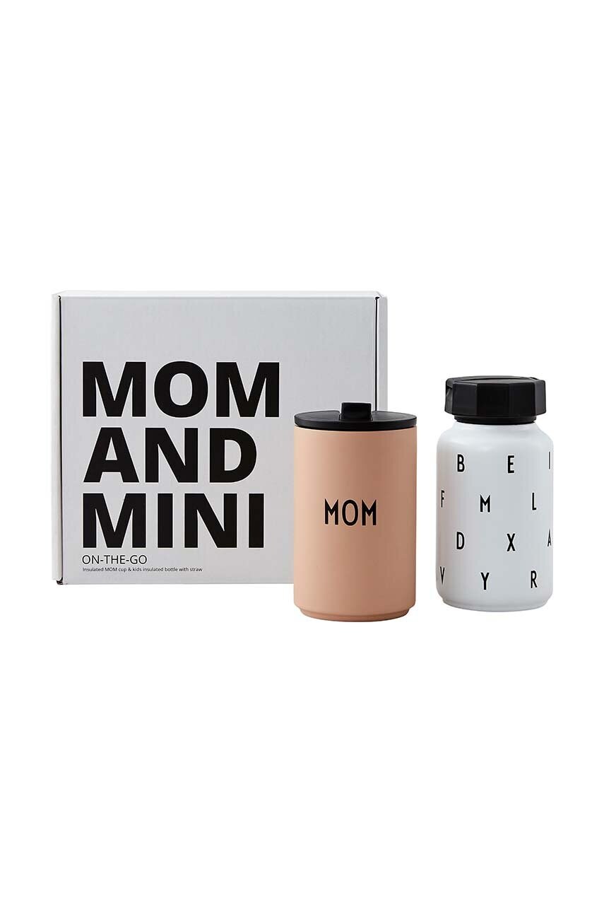 Чашка та пляшка Design Letters Mom and Mini