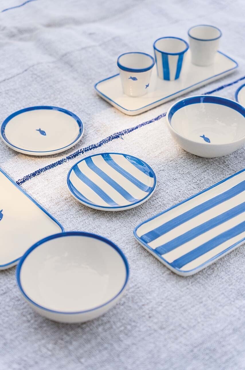 Набір десертних тарілок Zafferano Stencil 6-pack