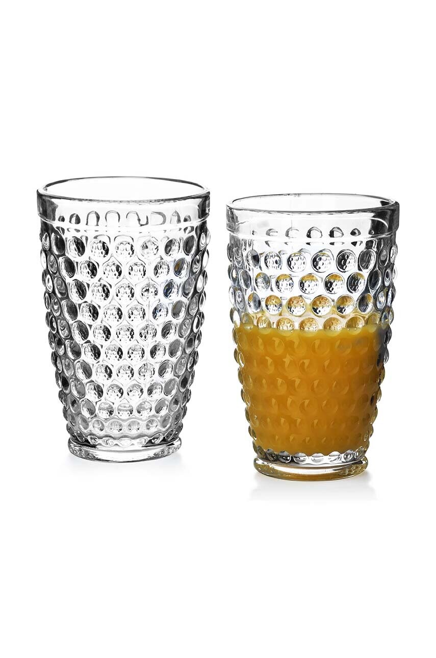Набір склянок Affek Design Elise Dots 380 ml 6-pack