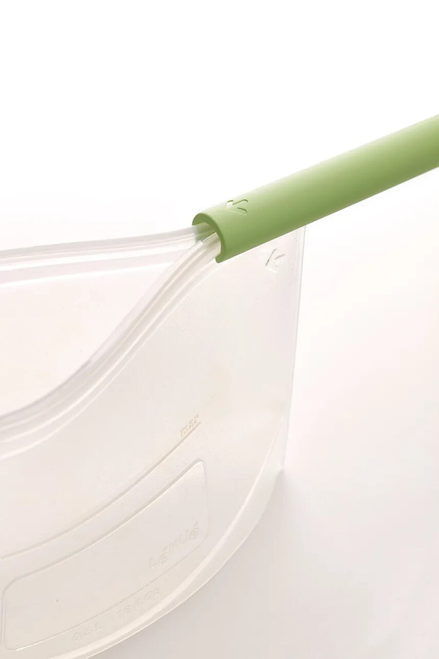 Набір продуктових пакетів Lekue 3-pack колір зелений