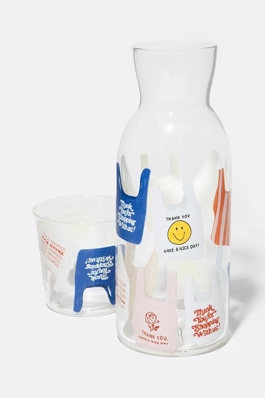 Графин зі стаканом DOIY Corner Shop Jar & Glass