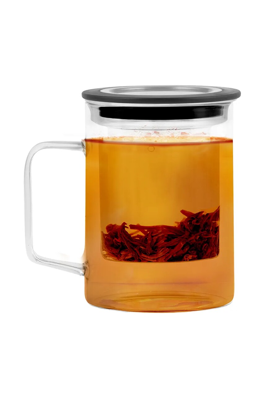 Склянка з заварником Vialli Design Diva 300 ml