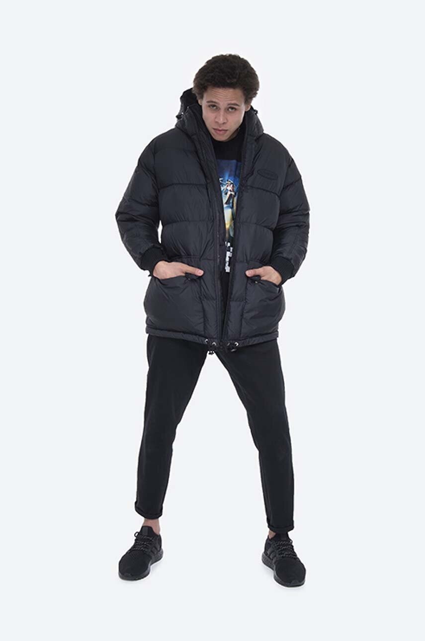 Куртка Iceberg чоловіча колір чорний зимова