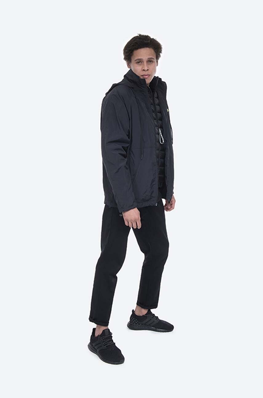 Куртка Iceberg чоловіча колір чорний зимова