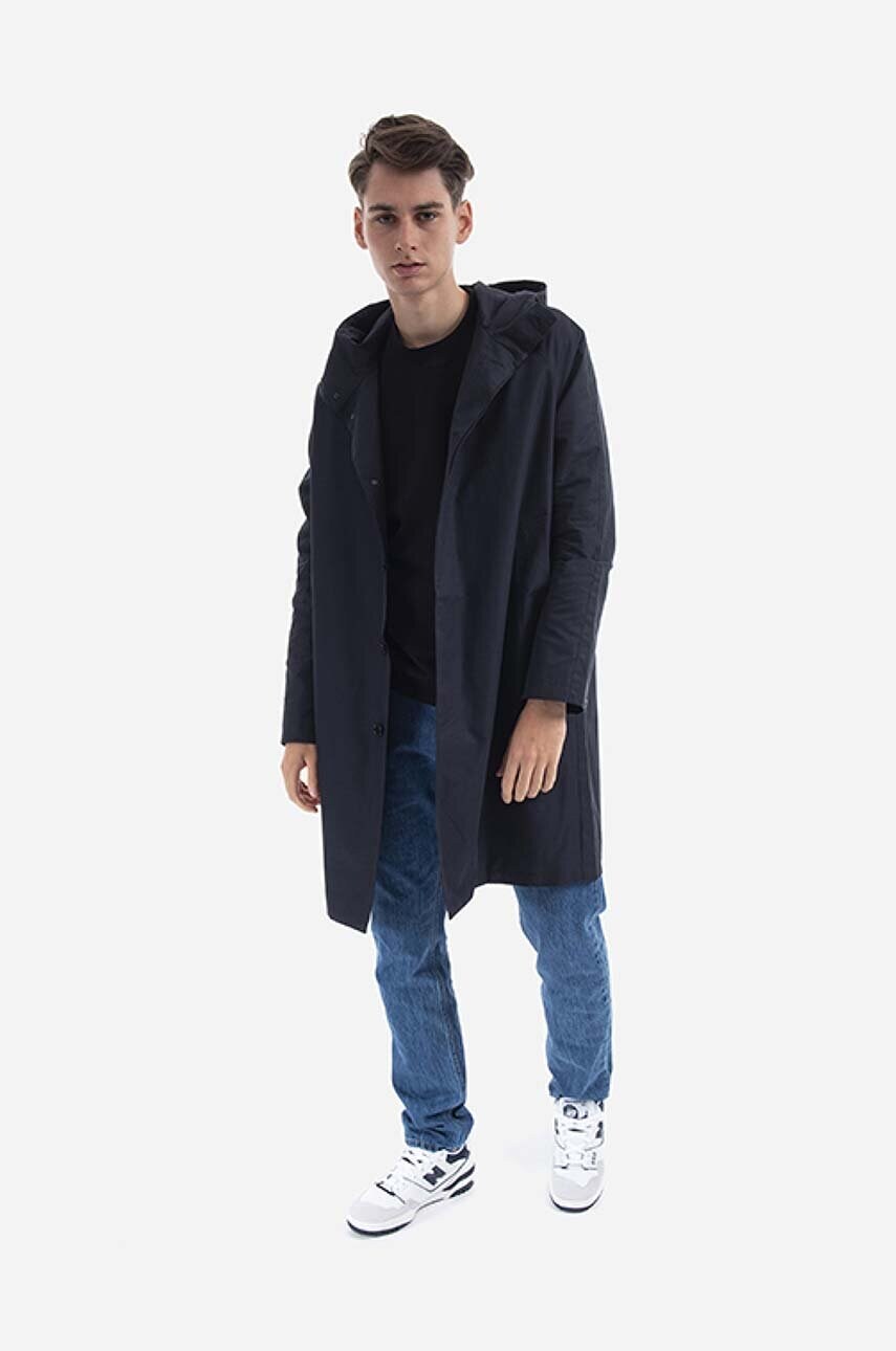 Куртка Wood Wood чоловіча колір чорний перехідна 12135900.5269-NAVY
