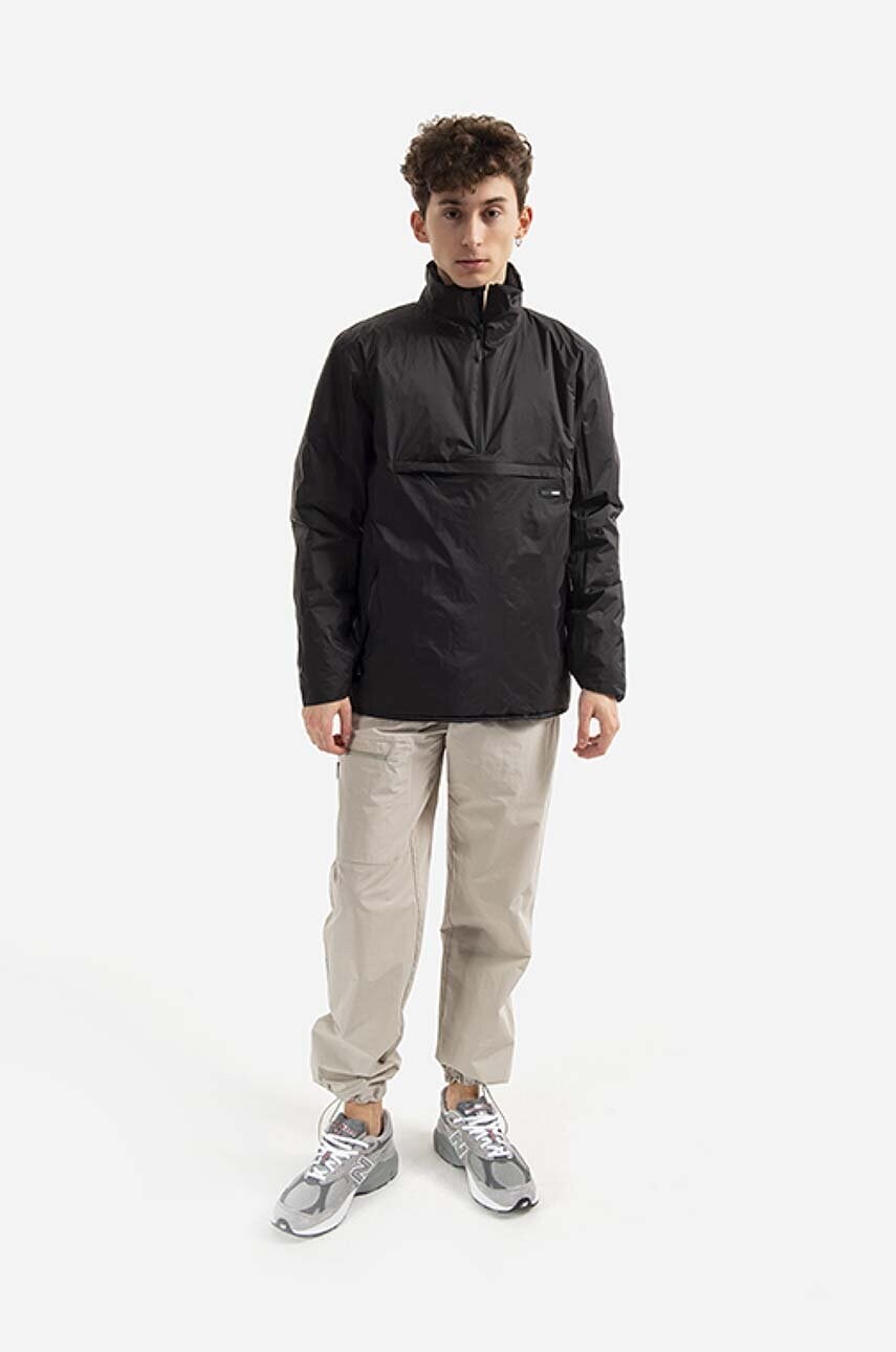 Куртка Rains Padded Nylon Anorak колір чорний перехідна 15490.BLACK-BLACK