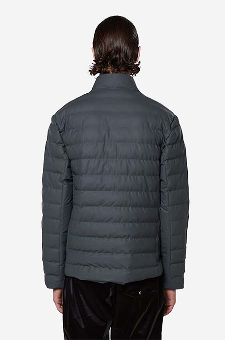 Куртка Rains Trekker Jacket колір сірий перехідна 1543.SLATE-SLATE