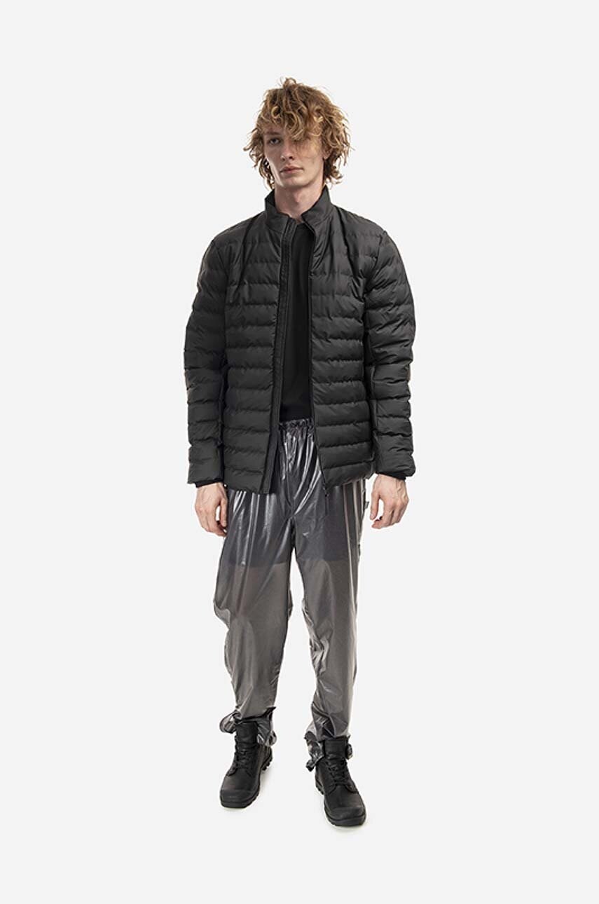 Куртка Rains Trekker Jacket колір чорний перехідна 15430.BLACK-BLACK