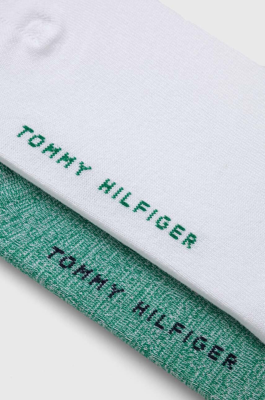 Шкарпетки Tommy Hilfiger 2-pack жіночі колір синій 343024001