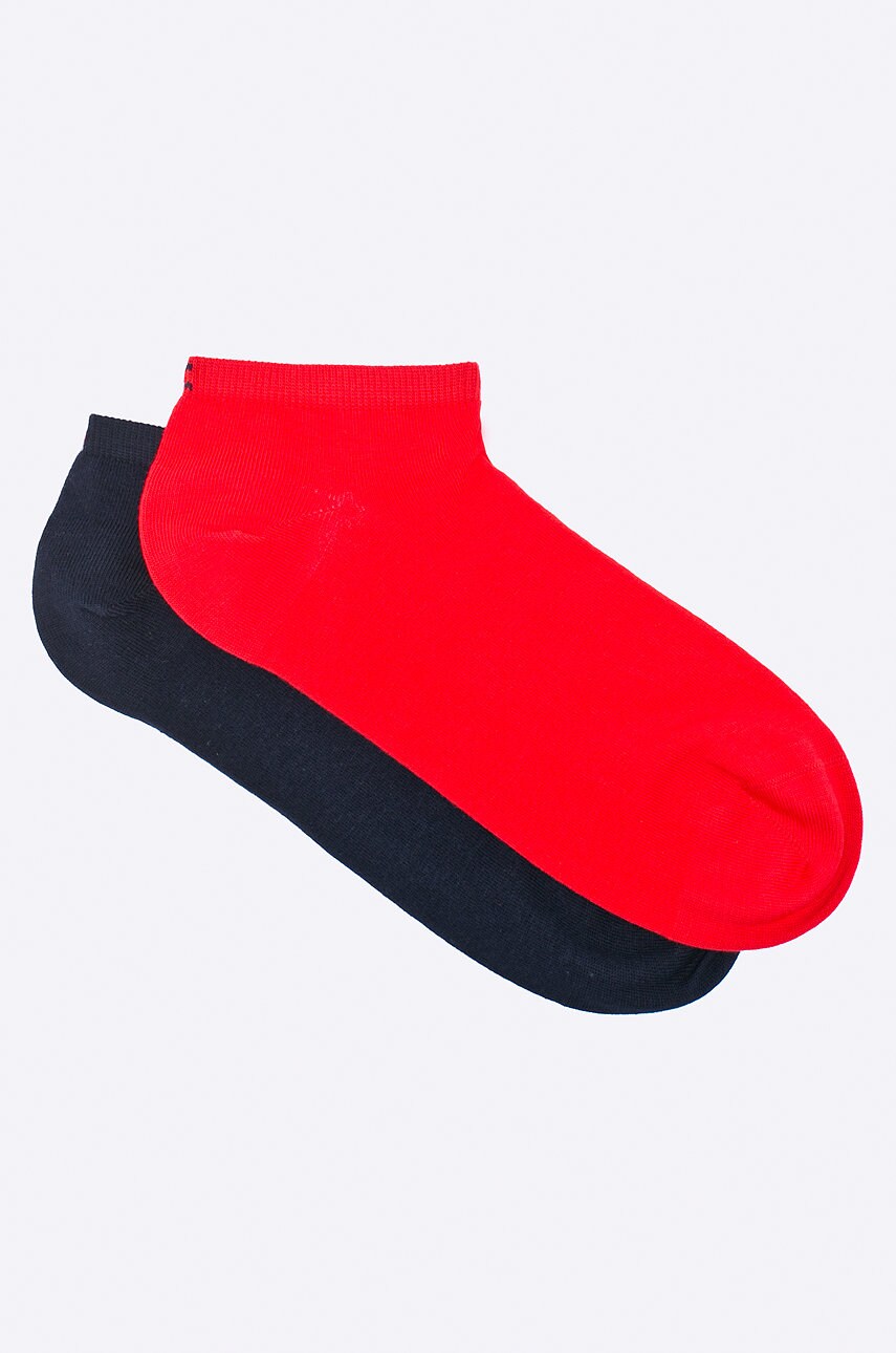 Купити Шкарпетки Tommy Hilfiger 2-pack жіночі колір червоний 343024001 – головне зображення