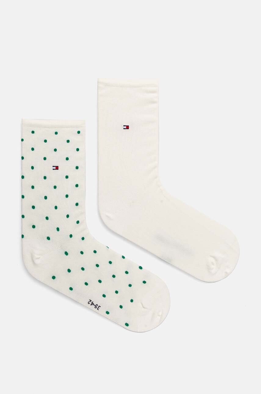 Шкарпетки Tommy Hilfiger 2-pack жіночі колір чорний 100001493