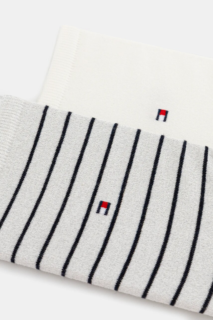Шкарпетки Tommy Hilfiger 2-pack жіночі колір білий 100001494