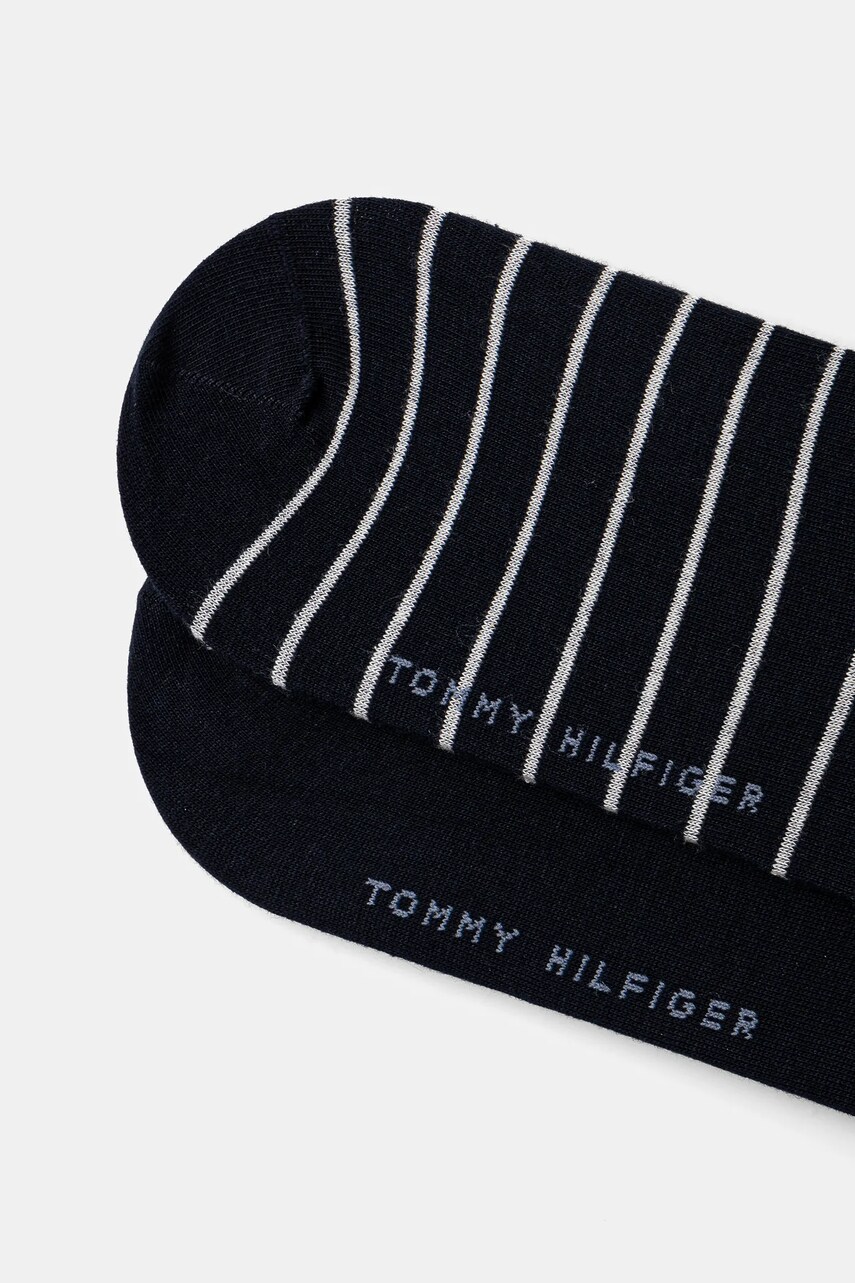 Шкарпетки Tommy Hilfiger 2-pack жіночі колір синій 100001494