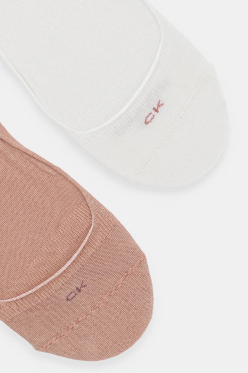Шкарпетки Calvin Klein 2-pack жіночі колір рожевий 701218767
